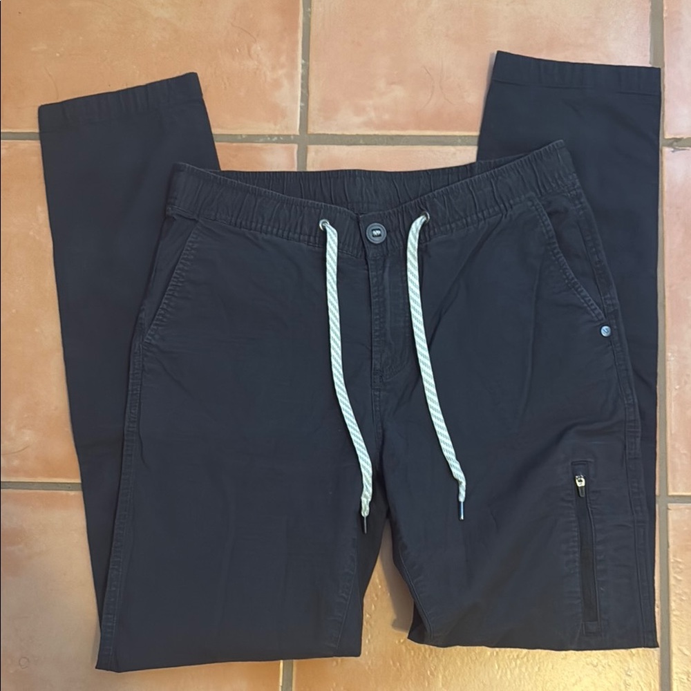 Vuori Women’s Ripstop Pant - Small- dark charcoal grey